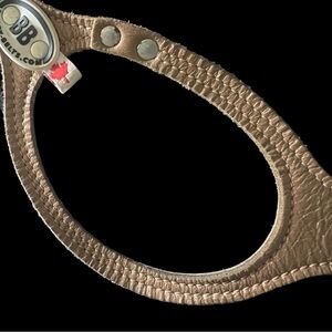 Gold Shimmer Buddy Belt Dog Harness size 4